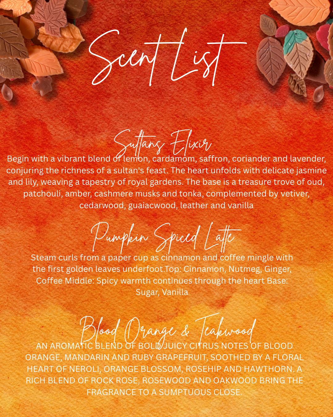 Autumn Snap Bars