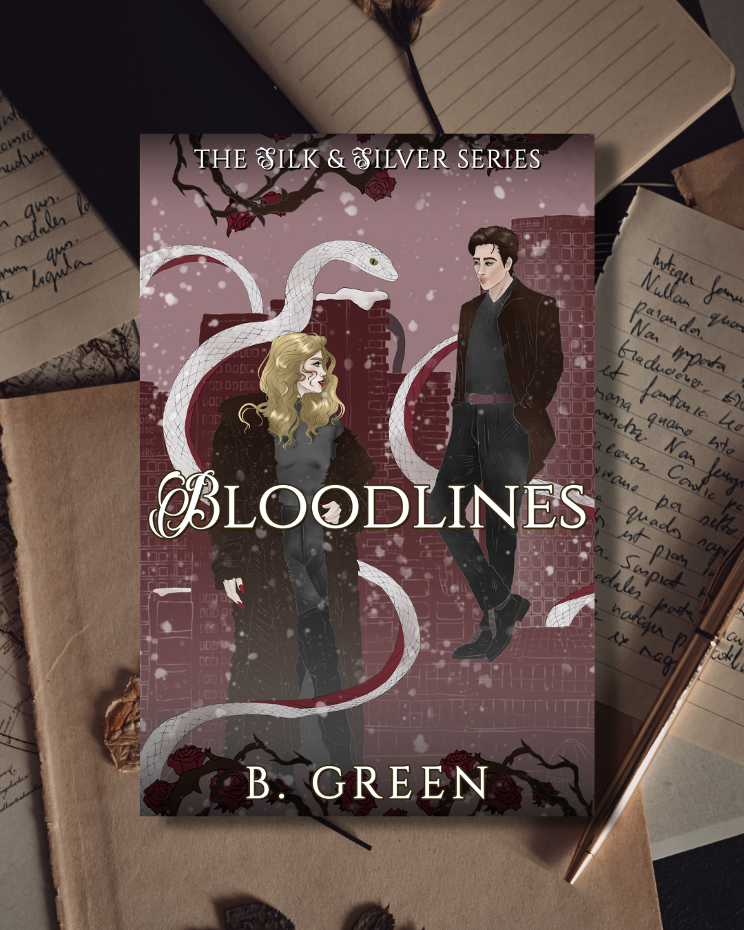 Bloodlines Signed Paper Back (Silk and Silver Book Three)